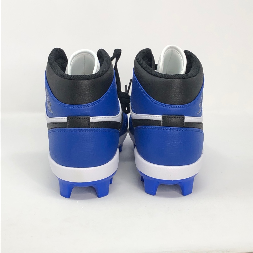 Air Jordan 1 Retro MCS Baseball Cleats Game Royal Black AV5353-411 - Size 11 - Picture 5 of 14